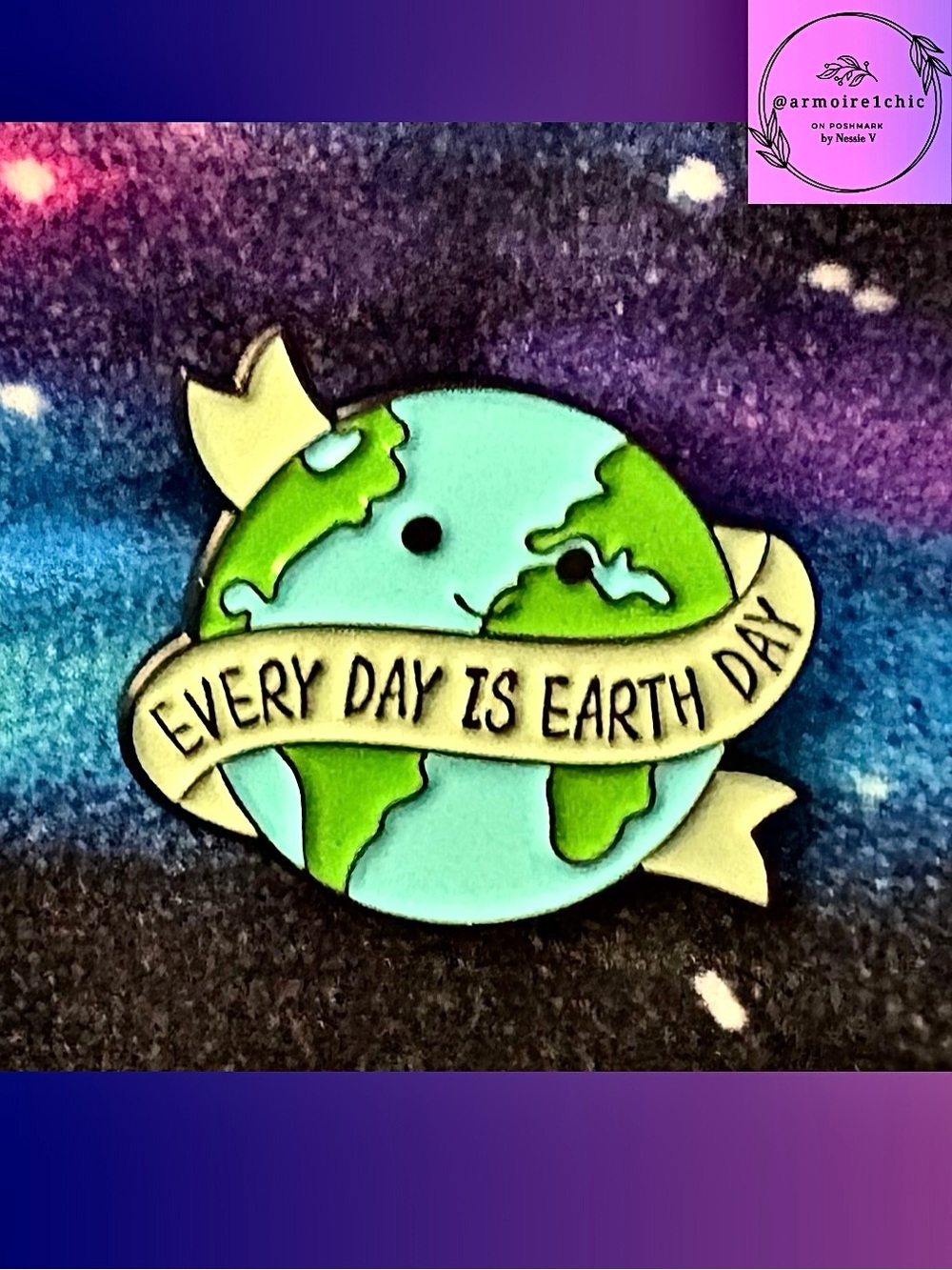 EVERY DAY IS EARTH DAY | Human Dominion Lapel Pin